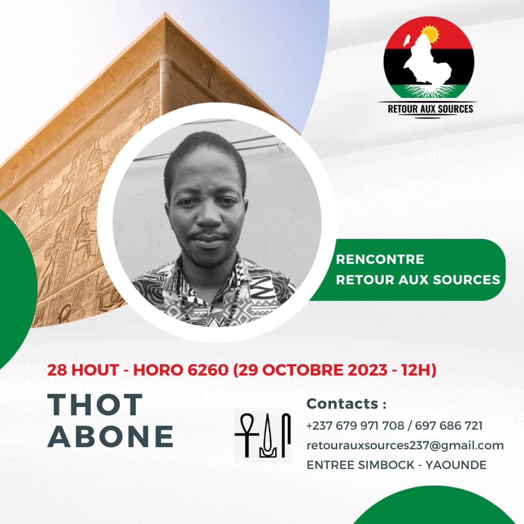 Rencontre Retour Aux sources avec Thot